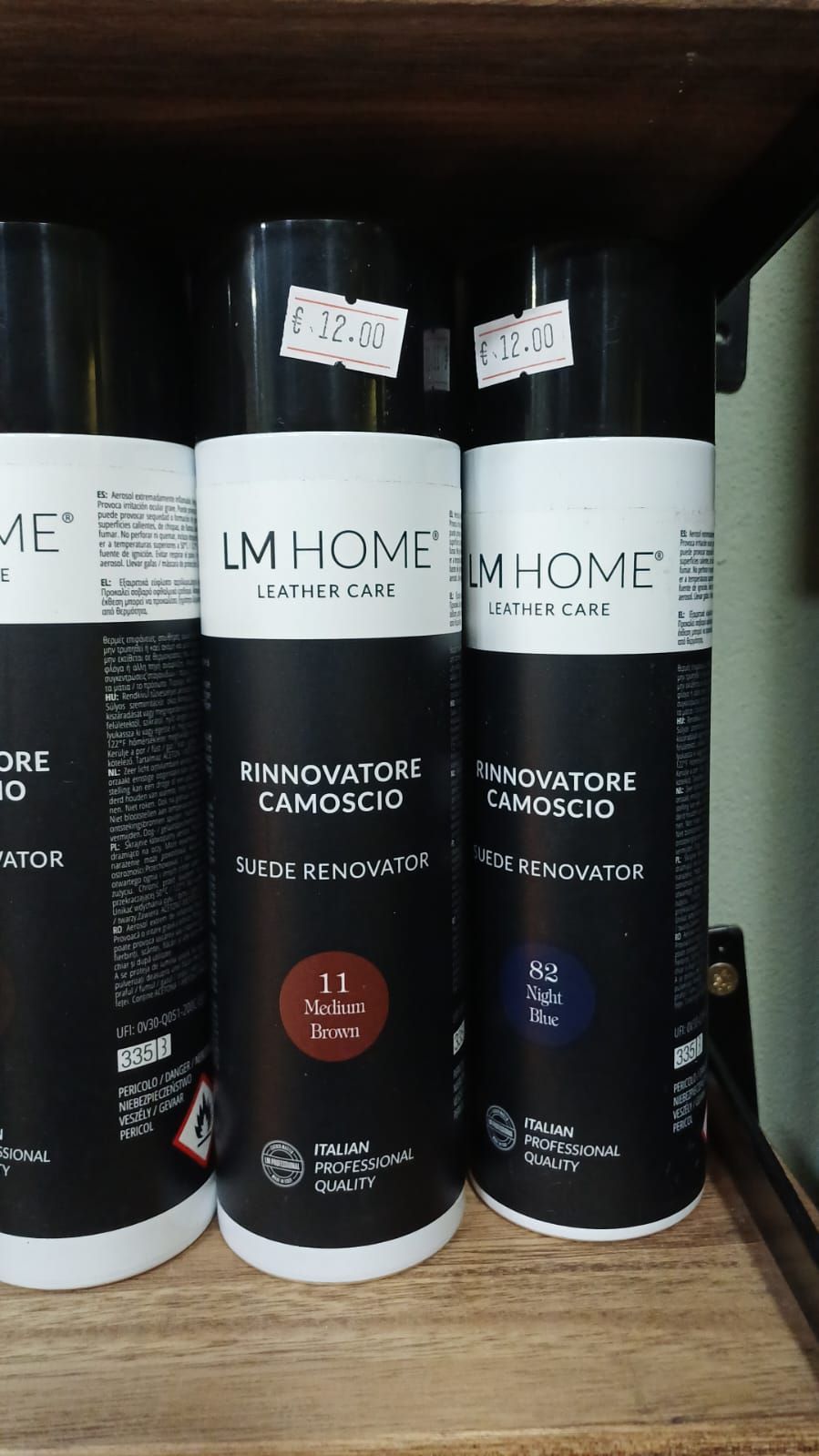 Rinnovatore per camoscio LM Home da 250 ml in diverse tinte