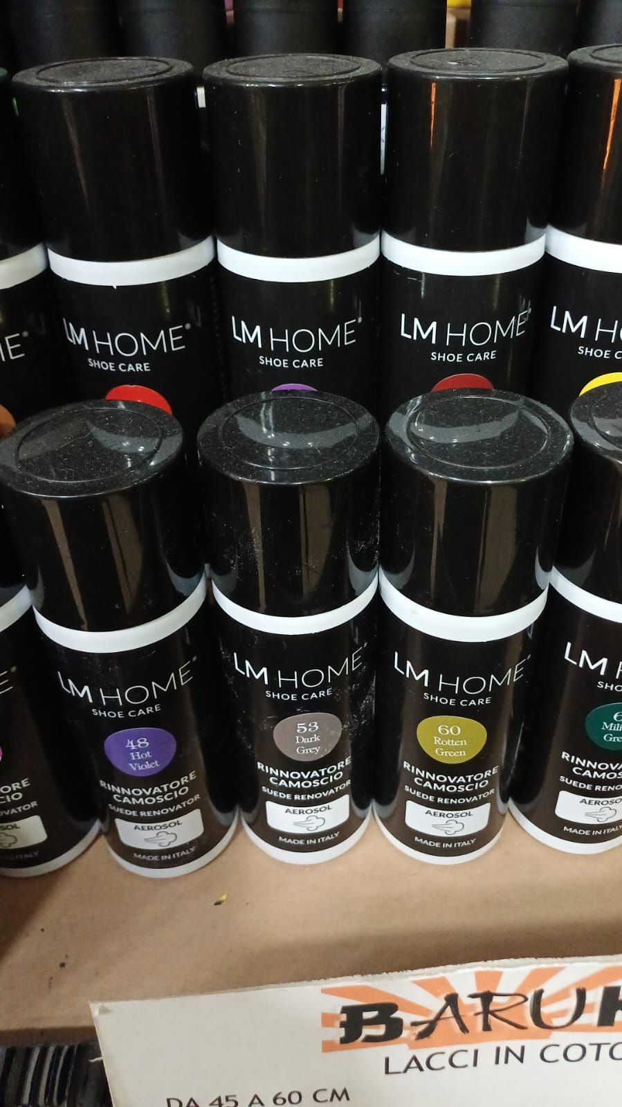 Rinnovatore per camoscio spray LM Home da 150 ml in diverse tinte